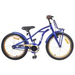 vidaXL Kinderfiets 18 Inch voor 5-7 jaar oud Donkerblauw, Fietsen en Brommers, Verzenden, Nieuw