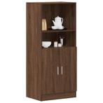 vidaXL Armoire de cuisine chêne marron 57x41,5x131,5cm, Verzenden, Neuf