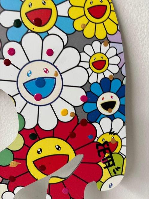 Meta Pop (1990) - Skull Takashi Murakami Flowers, from: The, Antiek en Kunst, Kunst | Designobjecten