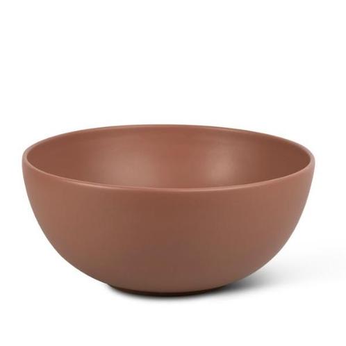 Waskom Globo T-Edge Rond 37x16 cm Zonder Overloop Mattone, Doe-het-zelf en Bouw, Sanitair, Overige typen, Nieuw, Ophalen of Verzenden