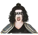 Rocker Pruik Zwart, Verzenden