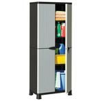 vidaXL Armoire en plastique 68x39x171,5 cm Design de, Huis en Inrichting, Verzenden