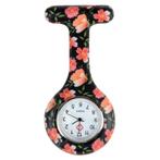 Fako - Verpleegstershorloge - Siliconen RVS Print -, Bijoux, Sacs & Beauté, Verzenden