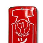 Emaille reclamebord [Tsurumi Vertical Pump] Vintage uit