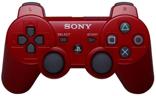 Sony DualShock 3 Wireless Controller-Rood (PlayStation 3), Games en Spelcomputers, Spelcomputers | Sony PlayStation 3, Ophalen of Verzenden