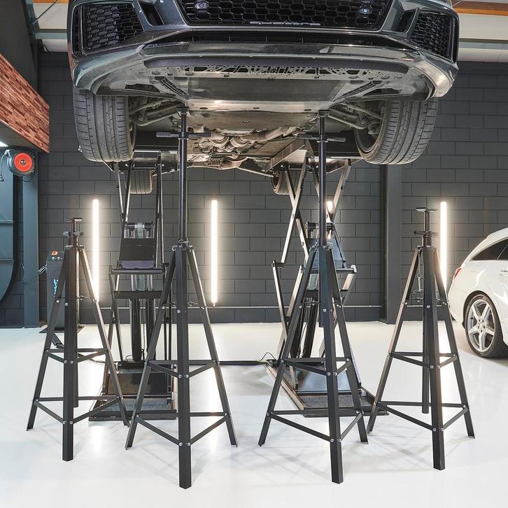 Datona Assteunen hoog 2 ton met spindel - 4 stuks - Datona, Auto diversen, Autogereedschap, Ophalen of Verzenden