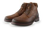 Nelson Veterboots in maat 44 Bruin | 5% extra korting, Kleding | Heren, Schoenen, Bruin, Verzenden, Boots, Gedragen