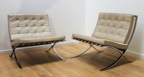 Knoll - Ludwig Mies van der Rohe - Fauteuil (2) - Fauteuil, Antiquités & Art, Art | Objets design