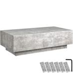 tectake Salontafel Lasley met voet, draagkracht 45 kg - Beto, Huis en Inrichting, Tafels | Salontafels, Verzenden, Nieuw