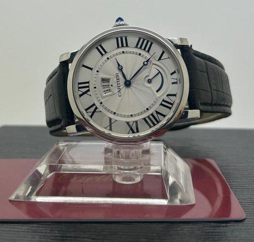 Cartier - Rotonde Big Date Power Reserve - W1556369 - Heren, Handtassen en Accessoires, Horloges | Heren