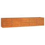 Plantenbak Roest Look | Retour Deal | Tuin Upgrade -46%, Tuin en Terras, 100 cm of meer, Verzenden, Nieuw, Metaal