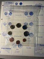 België. Series 1 Cent - 2 Euro 2002/2019 (5 series) (Zonder, Postzegels en Munten, Munten | Europa | Euromunten