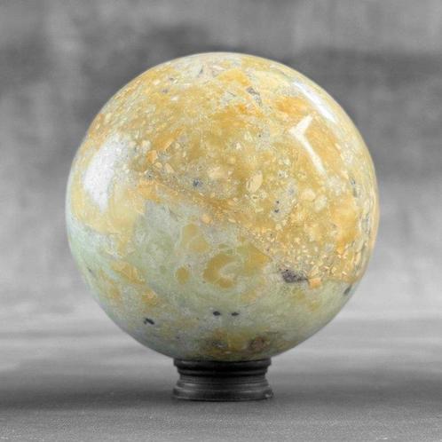 GEEN RESERVEPRIJS - C - Betoverend paar onyx Sphere &, Antiek en Kunst, Kunst | Designobjecten