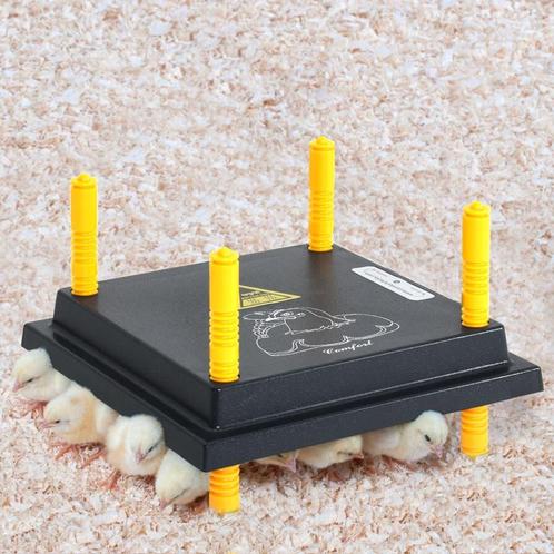 vidaXL Warmteplaat voor kuikens en eendjes 25x25 cm, Dieren en Toebehoren, Hondenhokken, Nieuw, Verzenden