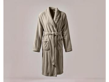 Veiling - Dreamhouse Badjas Coral Fleece M/L Taupe beschikbaar voor biedingen