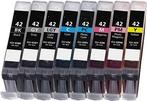 Huis-Merk  CANON CLI-42GYL Licht-Grijs + Chip 14ml 247Print, Verzenden, Nieuw, Canon