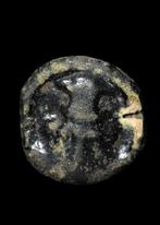 Oude Egypte, late periode Black Faience Amulet (Zonder