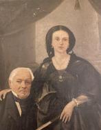 École européenne (XIX) - Casal Burguês - c. 1850, Antiek en Kunst