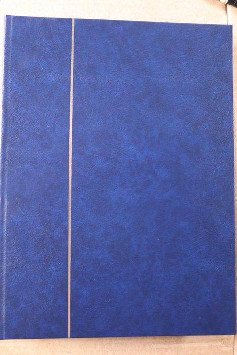 Monde - 5 albums de stock bleus vides, Timbres & Monnaies, Timbres | Amérique