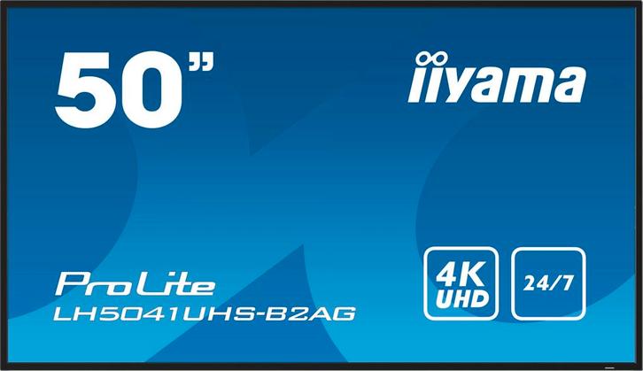 Iiyama ProLite LH5041UHS-B2AG - 50 4K monitor Doosschade, Informatique & Logiciels, Moniteurs, Enlèvement ou Envoi