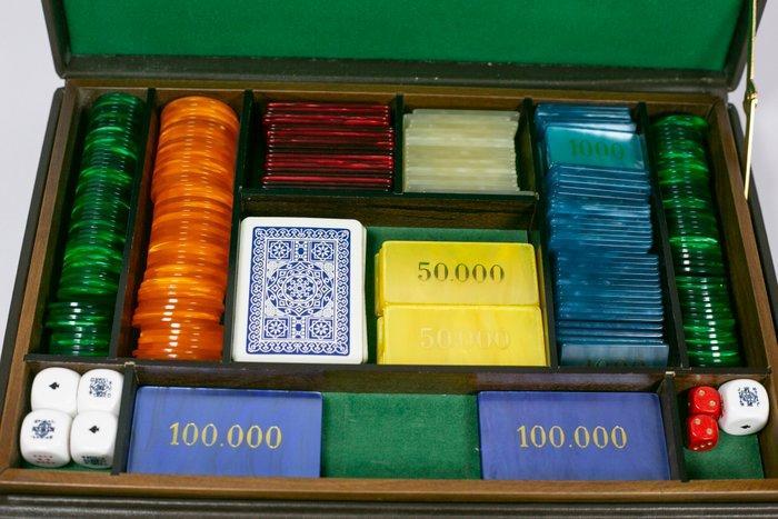 Bordspel - Valigetta da gioco vintage - Rara - Anders, Antiek en Kunst, Curiosa en Brocante