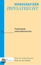 Nederlands nationaliteitsrecht 9789013058475 M. Tratnik, Boeken, Verzenden, Gelezen, M. Tratnik