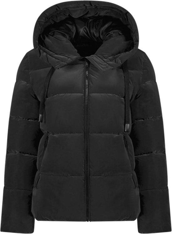 CARS Jeans Jas TAVI Poly Black Maat L (Jassen, Dameskleding), Kleding | Dames, Jassen | Winter, Nieuw, Verzenden