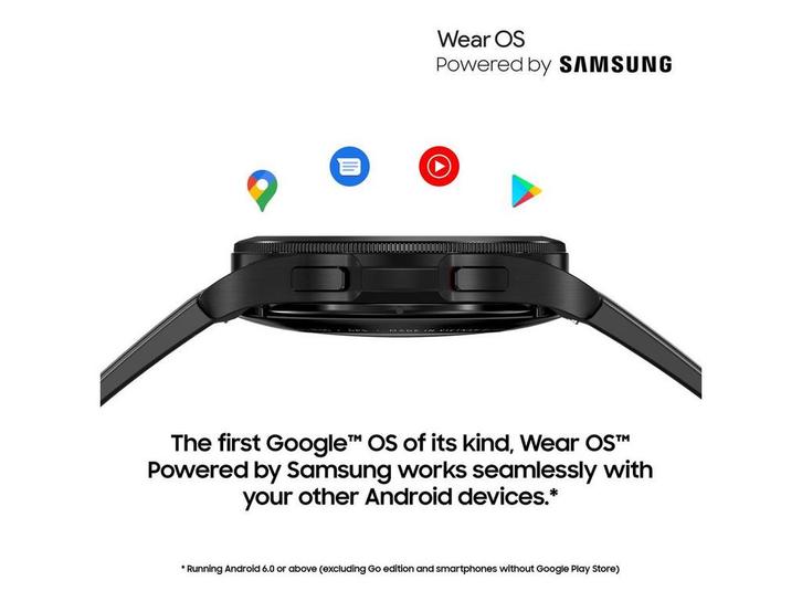 Samsung Galaxy Watch 4 Classic - Smartwatch 46mm LTE -, Handtassen en Accessoires, Smartwatches, Zo goed als nieuw, Verzenden