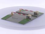 Schaal H0 Jouef overweg handmatig M-rails #4723 (H0 (1:87)), Hobby en Vrije tijd, Modeltreinen | H0, Gebruikt, Jouef, Rails, Ophalen of Verzenden