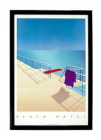 Quenting King (1957) - Opera: Beach Hotel Litografia di