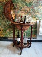 Globe bar - Hout - XL Globebar Barglobe, Antiek en Kunst