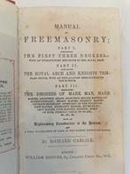 Richard Carlile - Manual of Freemasonry I-II-III - 1880