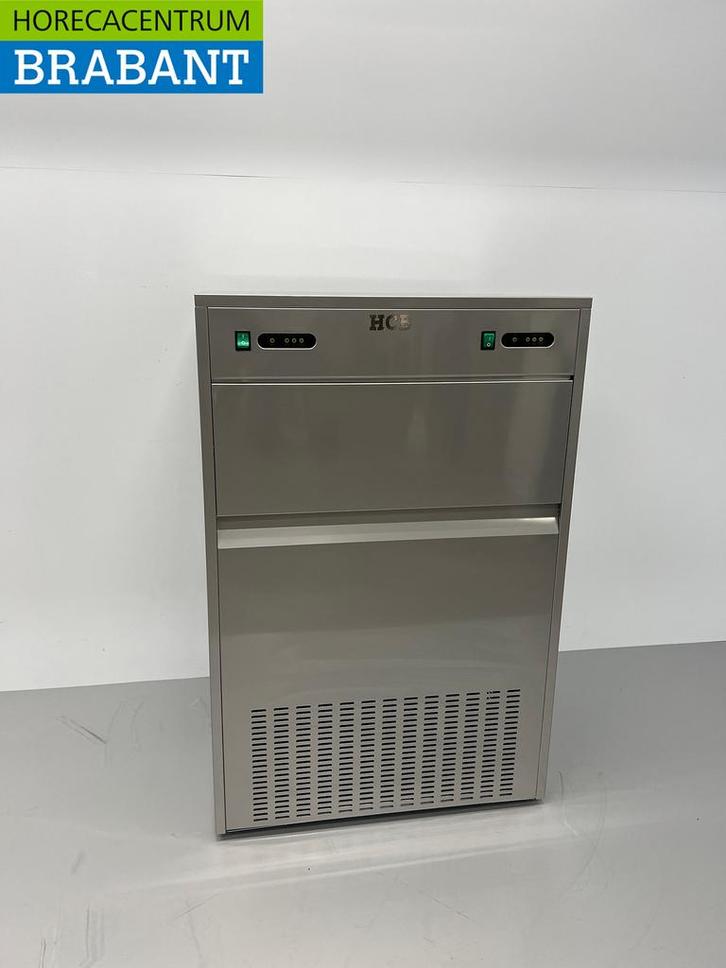HCB RVS ijsblokjesmachine ijsklontjesmachine 100 kg p/d 230V, Zakelijke goederen, Horeca | Keukenapparatuur, Ophalen of Verzenden