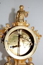 Figurale pendule - Verguld - 1800-1850, Antiek en Kunst