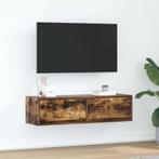 vidaXL TV Kast Rook Eiken 100x31x25,5 cm Bewerkt Hout, Verzenden, Nieuw
