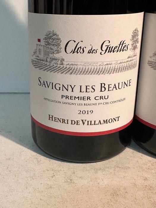 2019 Henri de Villamont Clos des Guettes - Savigny lès, Verzamelen, Wijnen