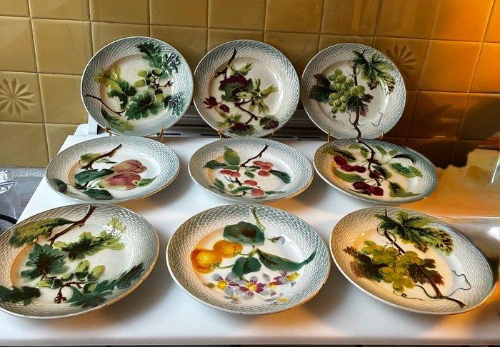 Saint Amant - Assiette (9) - Faïence, Antiquités & Art, Antiquités | Verre & Cristal