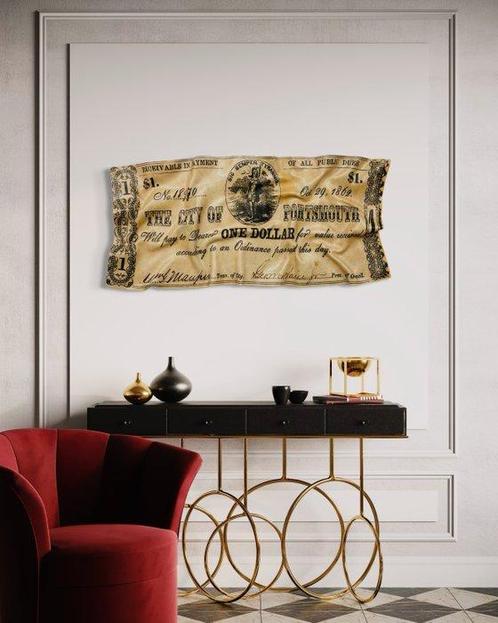 Soyz Bank (1988) - One Dollar, Antiek en Kunst, Kunst | Schilderijen | Modern
