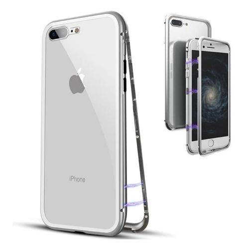 iPhone 7 Magnetisch 360° Hoesje met Tempered Glass - Full, Télécoms, Téléphonie mobile | Housses, Coques & Façades | Apple iPhone
