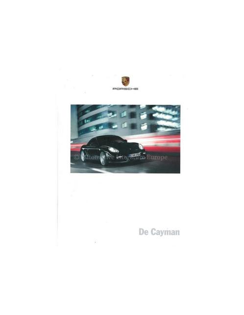 2011 PORSCHE CAYMAN HARDCOVER BROCHURE NEDERLANDS, Livres, Autos | Brochures & Magazines, Enlèvement ou Envoi