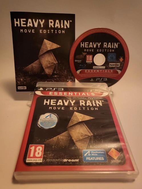 Heavy Rain Move Edition Essentials Playstation 3, Games en Spelcomputers, Games | Sony PlayStation 3, Zo goed als nieuw, Ophalen of Verzenden