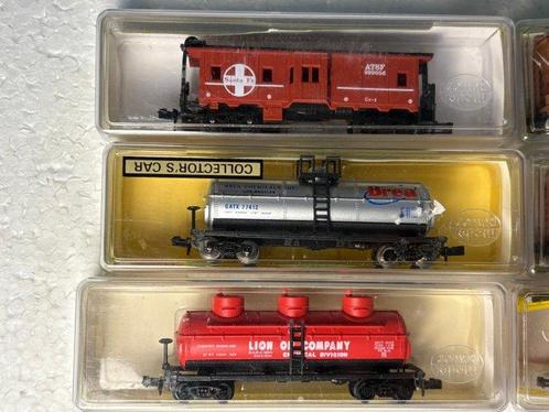 Model Power N - Modeltrein goederenwagon (6) - Diverse x 6 -, Hobby en Vrije tijd, Modeltreinen | N-Spoor