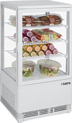 SARO Mini-koelvitrine 70 liter - SC 70 wit, Verzenden, Nieuw in verpakking, Koelen en Vriezen