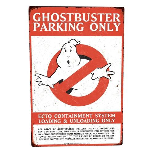 Ghostbusters Replica 1/1 Metal Sign Parking, Collections, Cinéma & Télévision, Enlèvement ou Envoi