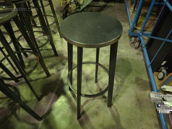 Metalen barkrukken (28x) SATELLIET, Huis en Inrichting, Keuken | Keukenbenodigdheden, Ophalen