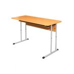 Schooltafel | Duo Formaat | Verstelbaar | Grijs | Voor, Verzenden, Nieuw in verpakking