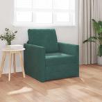 vidaXL Slaapbank met kussen Donkergroen 74 x 77 x 81 cm, Verzenden, Nieuw