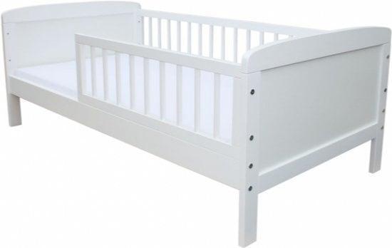 Veilig Peuterbed Wit 140x70cm - Met Uitvalbeveiliging en..., Kinderen en Baby's, Kinderkamer | Bedden, Nieuw, Ophalen of Verzenden