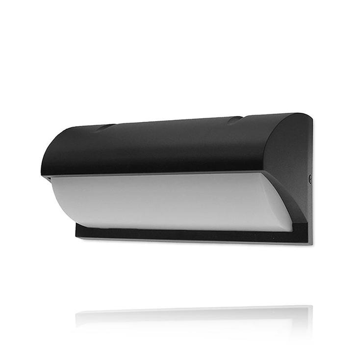IP54 Led bulkhead 12W Zwart 3000K, Tuin en Terras, Buitenverlichting, Nieuw, Led, Netvoeding, Verzenden