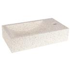 Fontein Differnz Hura L Terrazzo 40x22x9 Cm Beige, Ophalen of Verzenden, Overige typen